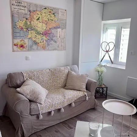 Сasa de vacaciones Cosy 1 Jardin Privé La Sicaudais